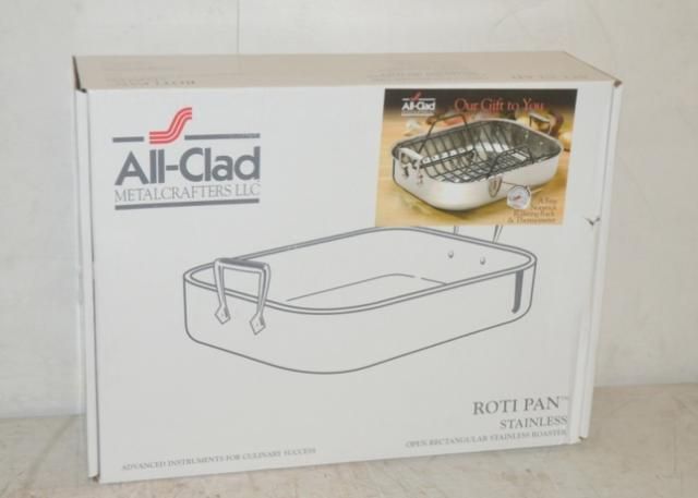 All Clad Stainless Steel Rectangular Roti Pan 5016  