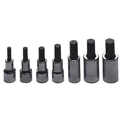 allen 1 2in drive sae hex bit sockets 7 pc set 56374 northern tool 