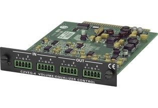 Crestron C2VEQ 4 Volume Control Card ~ PRO2 AV2 PAC2  