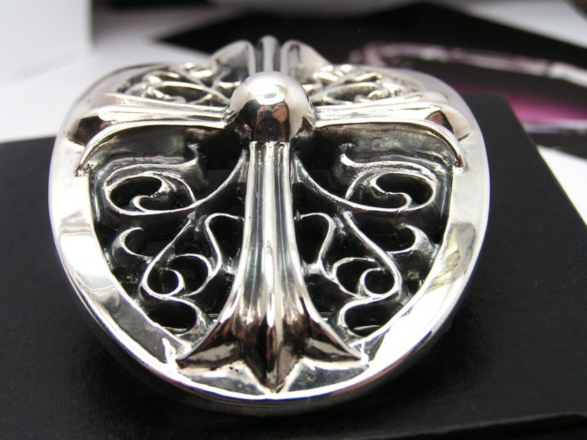 Genuine Sterling Chrome Hearts Belt Buckle SUPER VARE  