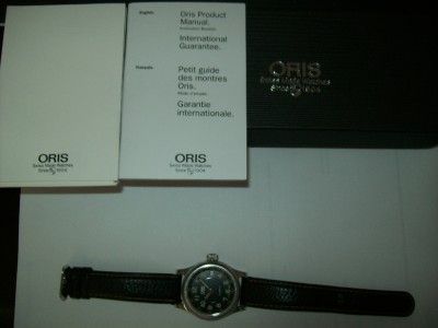 Oris Big Crown Comandante Black SWISS MADE Automatic Watch RARE  