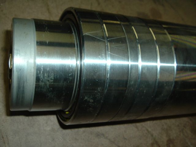 Grinder spindle, unknown  