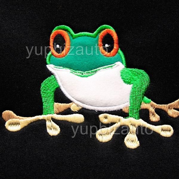 NEW 15PCS UNIVERSAL CAR SEAT COVERS MAT STEERING FROG  