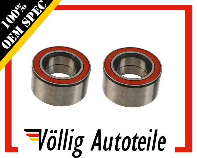 NEW BMW OE SPEC REAR WHEEL BEARING PAIR (2) HIGH GRADE  