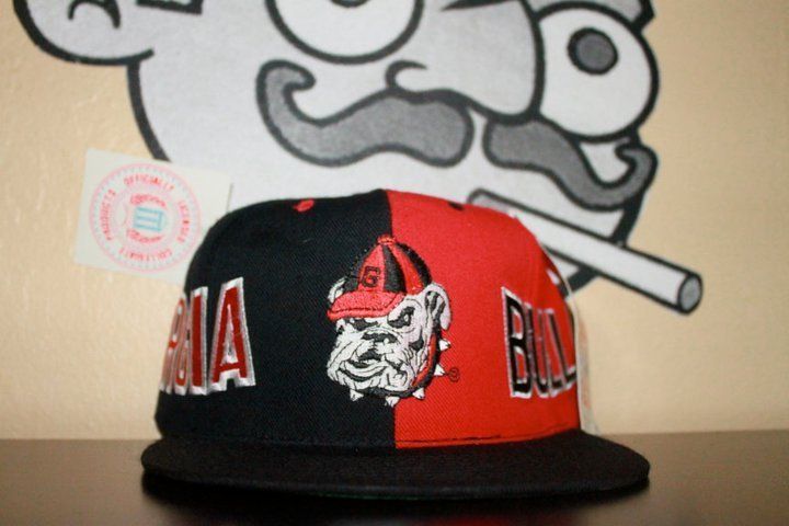 Georgia Bulldogs Vtg Snapback Hat DEADSTOCK NWT UGA  