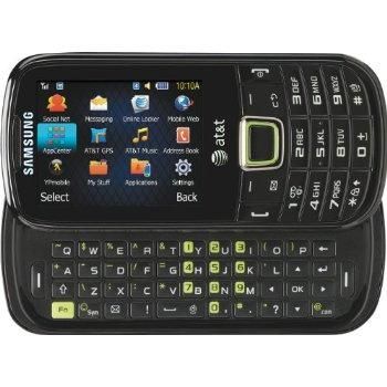   A667 Evergreen   AT&T slide out qwerty keyboard easy texting  