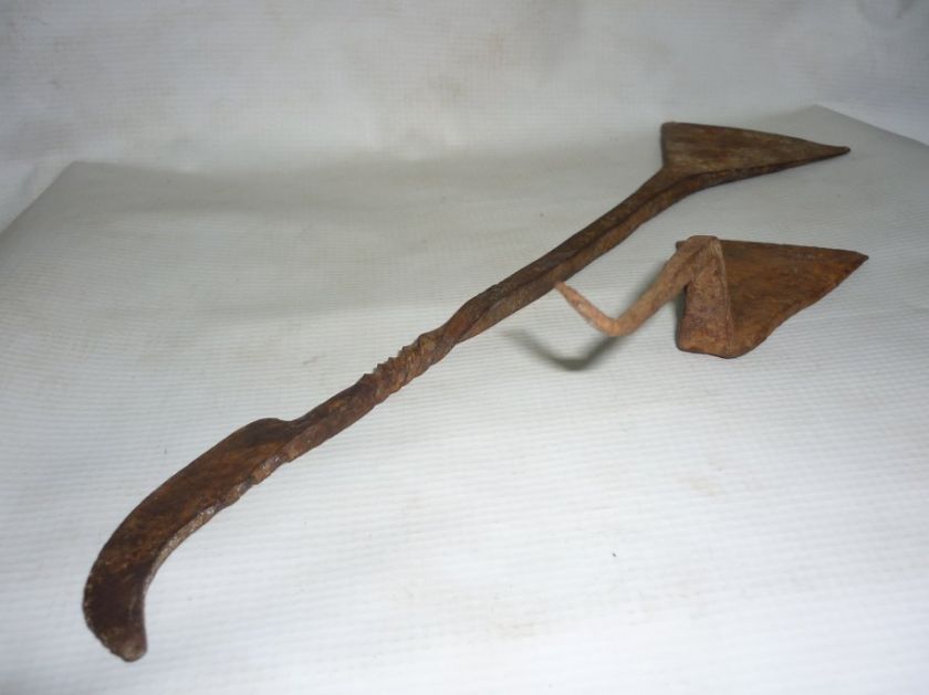 Lot Antique Handforged Iron Fireplace Embers Tools  