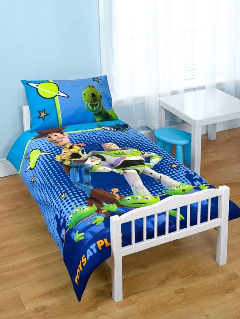 in 1 JUNIOR TODDLER COT BED BEDDING BUNDLE (DUVET + PILLOW + COVERS 