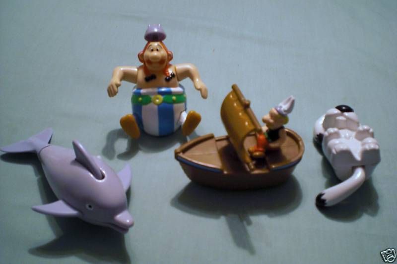 McDonalds European 1990s Asterix Complete Set of 4  