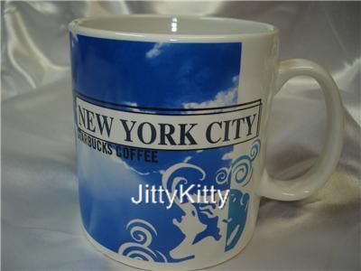 STARBUCKS NEW YORK CITY EMPIRE STATE BUILDING CITY MUG 20 oz 1999 NWT 