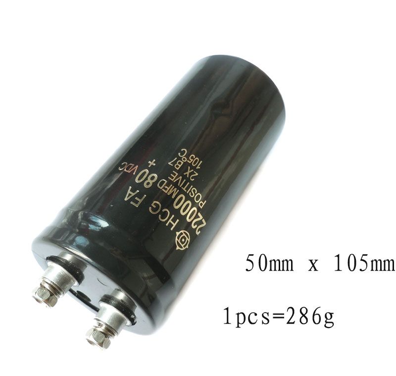 80V 22000uf Electrolytic Capacitor Radial 50x105mm x1pc  