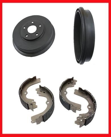 99 00 01 Honda Odyssey Rear Brake Drums & Brake Shoes  