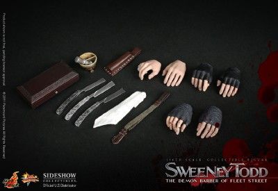 Hot Toys Sweeney Todd The Demon Barber of Fleet Street  