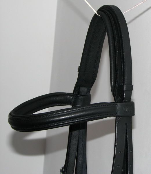 FSS German POSH Comfort Crank DOUBLE Dressage BRIDLE  