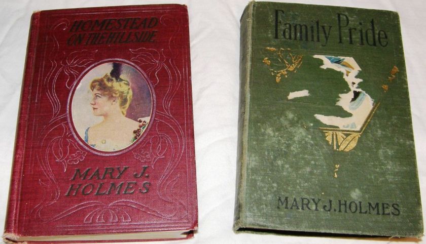 Homestead on the Hillside Family Pride Mary J Holmes Lot 2 Books Cir 