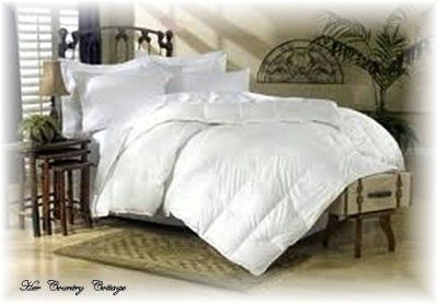 Deluxe Cozy Down Alternative Comforter 100% Extra Soft Cotton Twill 