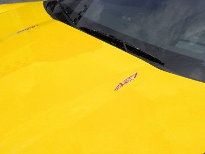 CHEVY CORVETTE Z06 C6 427 CI ENGINE HOOD EMBLEMS RED  