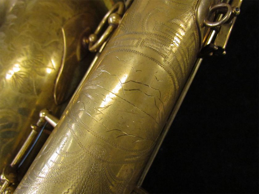 Awesome Vintage Selmer Paris Balanced Action Tenor Saxophone, SN 28112 