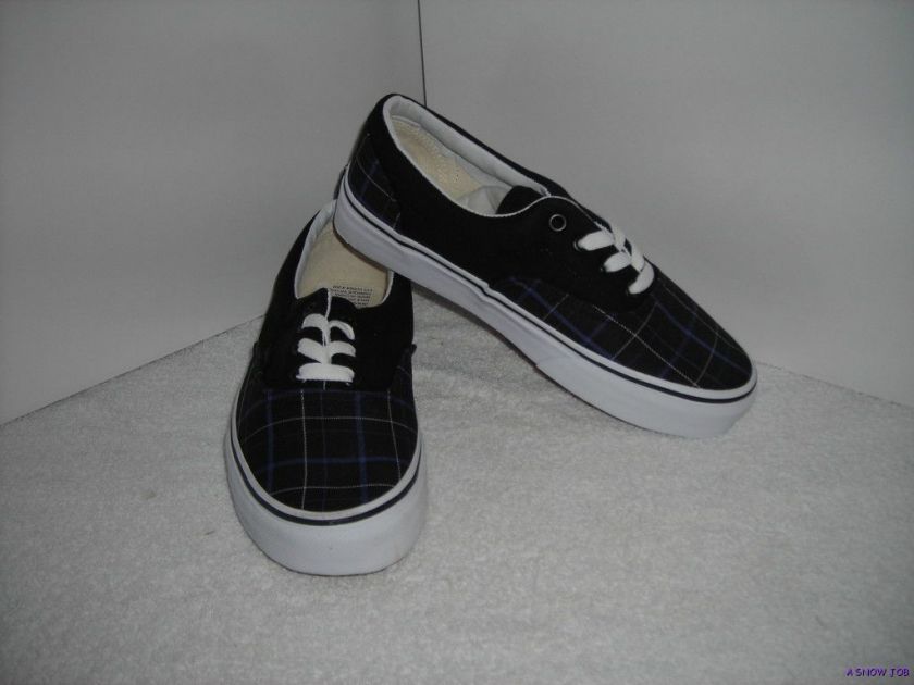 NEW VANS WOMENS GIRLS ORIGINAL CLASSIC ERA SKATE SHOES US 7  