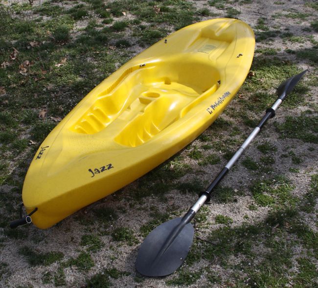 Ft. Mainstream Jazz Kayak,Confluence,Alum,Plas.Paddle  