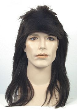 MULLET WIG LONG BILLY RAY CYRUS 80S PARTY WIG ROCKER  