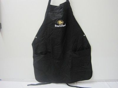 NIP Boars Head Black Apron w/ Adjustable Neck Strap  