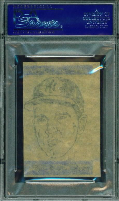 1965 Topps Transfers Insert BOBBY RICHARDSON Yankees PSA 3 mc  