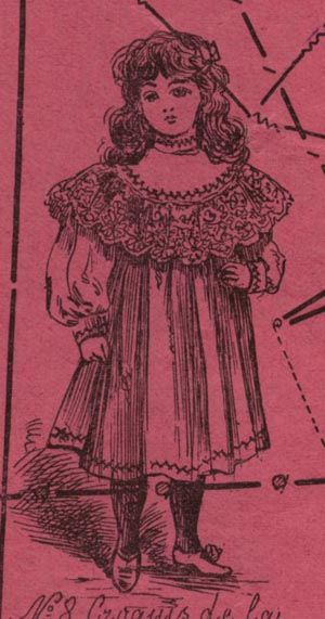 POUPEE MODELE YEAR 1900 (22 PATTERN SHEETS)  