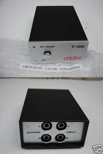 Ortofon T20 MC Transformer, Made in Denmark  