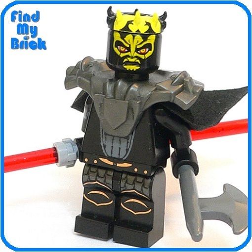 SWtor 252 Lego Star Wars Savage Opress Minifigure with Cape & Custom 