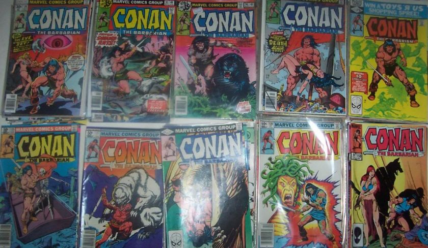 Conan 500 comic master collection 1up Kull red sonja  