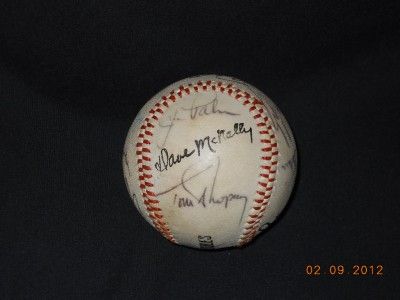 Vintage 1971 Orioles Team Signed 20 game Baseball Brooks Robinson Jim 