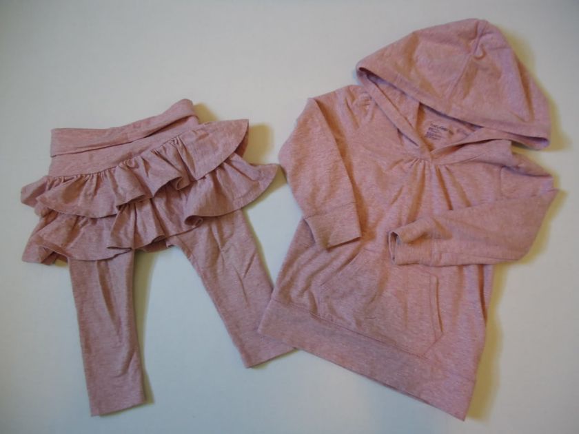 Baby Gap SUN VALLEY Hoodie Sweatshirt Tutu Legging 2 3  