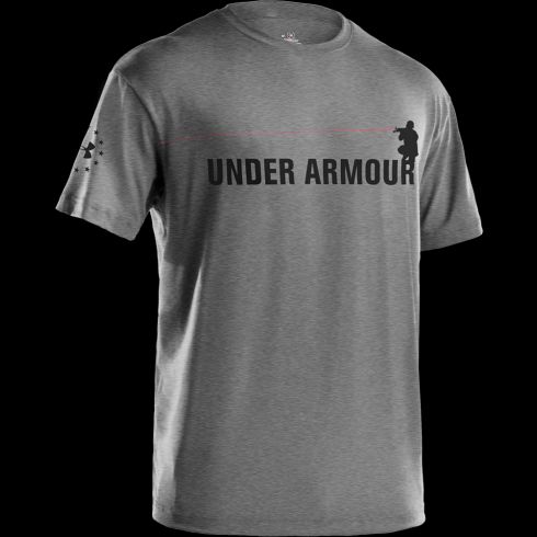 UNDER ARMOUR 1222933 MENS SHORT SLEEVE LASER SIGHT TEE SHIRT BLK 