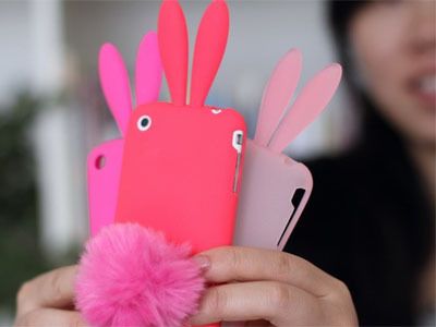 Bunny Rabbit Soft Silicone Case Cover for iPhone 3G 3GS  