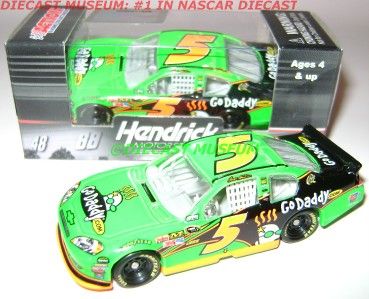 MARK MARTIN #5 GO DADDY IMPALA 2011 164 DIECAST ACTION  