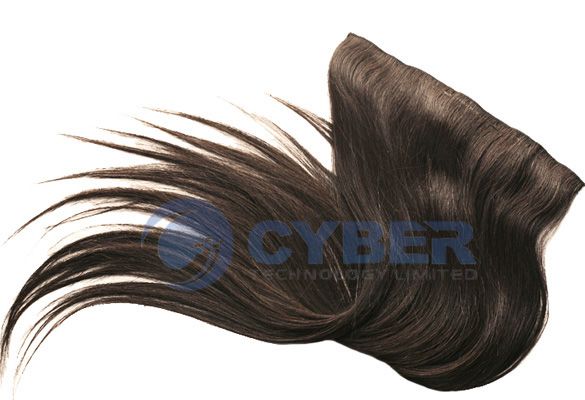 Long Straight Clip in Real Remy Human Hair Extensions  