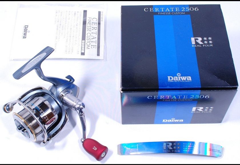 Daiwa Certate 2506 Finesse Custom Spinning reel Bait casting Excellent 