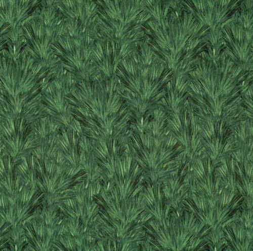 PINE BOWES~Ginger Delights SSI Fabric~Christmas~GREEN~1/2 yd  