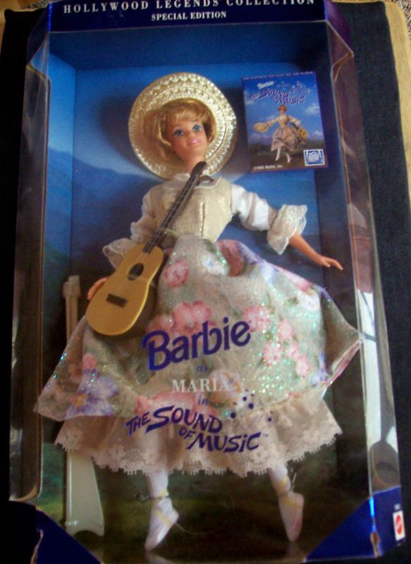 1995 HOL. LEG. MARIA SOUND OF MUSIC BARBIE NRFB/MINT  