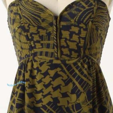 NWT Anthropologie by Maple Silken Stitches Dress Sz 8  