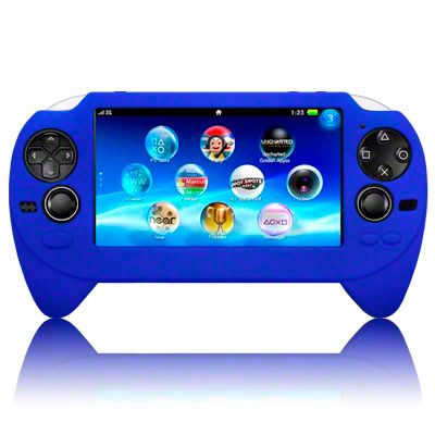 SILICONE SKIN / CASE FOR SONY PSP VITA   BLUE  