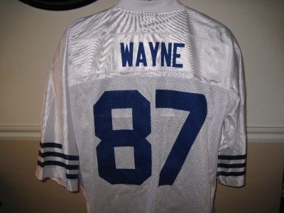 NEW IR Reggie Wayne Colts XLarge XL 52 RBK Jersey BDR  