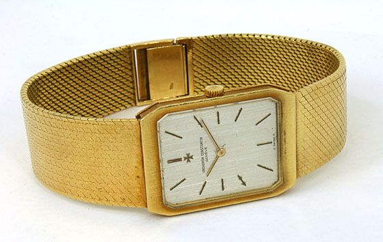 BEAUTIFUL VINTAGE VACHERON CONSTANTIN 18K WRIST WATCH  