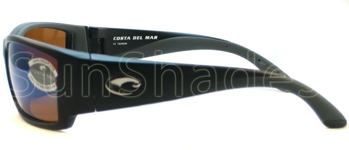 Costa del Mar Corbina Black Green 580 Mirror Polarized  