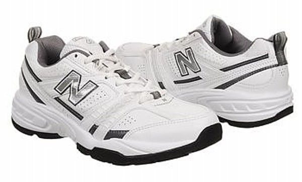 NEW BALANCE Mens Leather Cross Training Sneakers, Medium & XW  