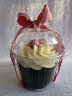 Individual/single Plastic Cupcake Holder/carrier POT  