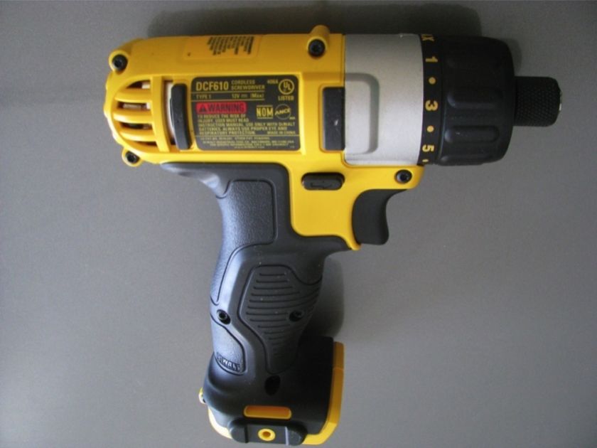 DeWALT DCF610 12V MAX* Li Ion Screwdriver Brand New  