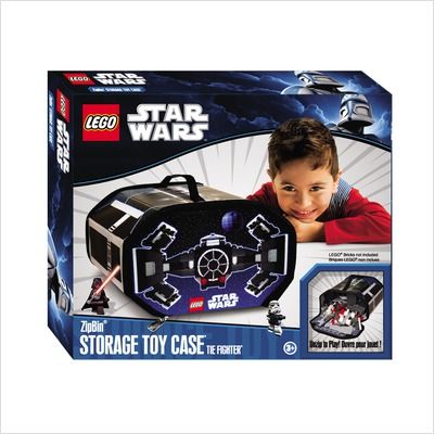 ZipBin Lego Star Wars Tie Fighter Storage Case A1436XX 878119001658 