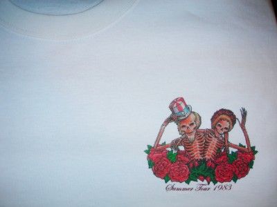 Grateful Dead T Shirt  VTG Style  1983 Summer Tour  